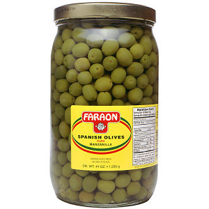 XARAON OLIVES PLAIN       6/44  OZ