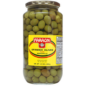 FARAON OLIVES PLAIN  1864 12/20 OZ