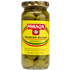 FARAON OLIVES STUFFED PIM 12/5  OZ