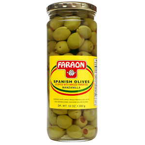 FARAON OLIVES STUFFED PIM 12/9  OZ