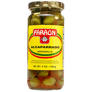 FARAON OLIVES & CAPERS    12/4.1OZ