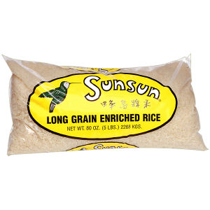 SUNSUN LONG GRAIN RICE    6/5   LB