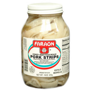 FARAON PORK STRIP MORELIA 12/15 OZ