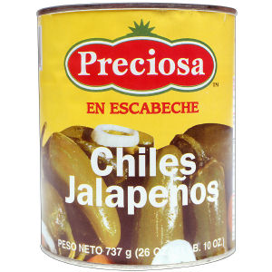 PRECIOSA JALAPENOS WHOLE  12/26 OZ