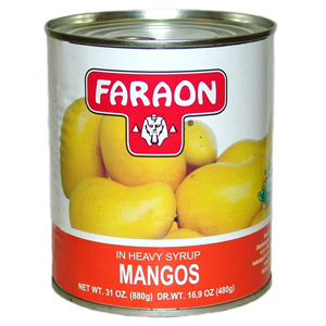FARAON MANGO SLICES       12/31 OZ