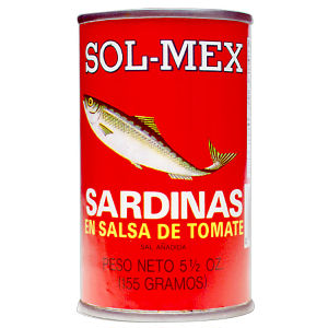 XOL-MEX *SARD TOM  87033  50/5.5OZ