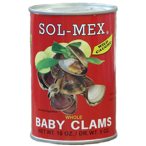 SOL-MEX ALMEJITAS -CLAM 1 12/10 OZ