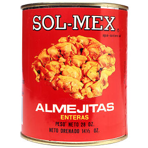 SOL-MEX ALMEJITAS-CLAMS 1 12/28 OZ
