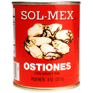 SOL-MEX OSTIONES HERVIDOS 24/8  OZ