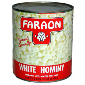 FARAON HOMINY WHITE       6/108 OZ