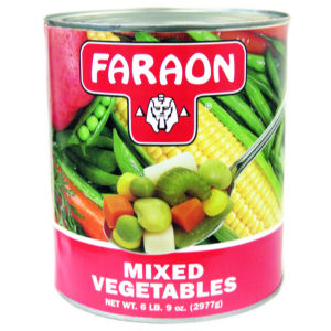 FARAON V VEGETALES MIXTOS 6LB 9 OZ