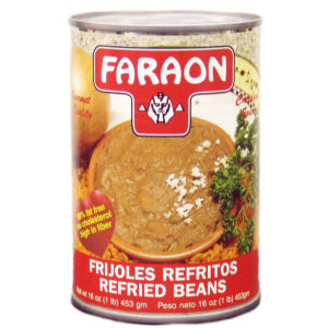 FARAON REFRIED BEANS12416 24/16 OZ