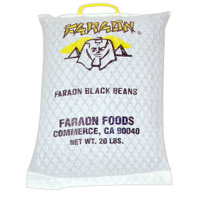 FARAON BLACK BEANS        20    LB