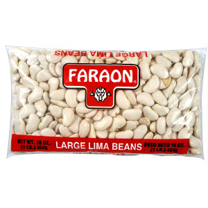 FARAON LIMA BEANS LARGE   12/1  LB