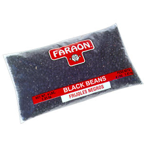 FARAON BLACK BEANS        6/4   LB