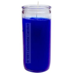 SOLID * BLUE CANDLE     B 12 REG  