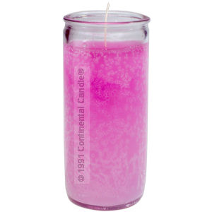 SOLID * PINK CANDLE    PN 12 REG  