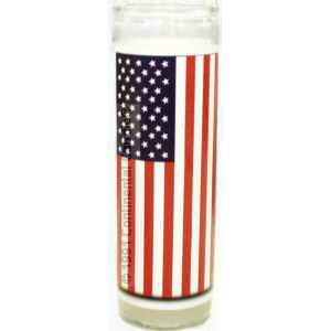 FLAG AMERICAN CANDL*33294 12/TALL 