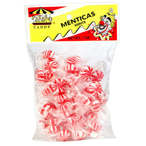 CANDY PAYASO MENTICAS     12/7  OZ