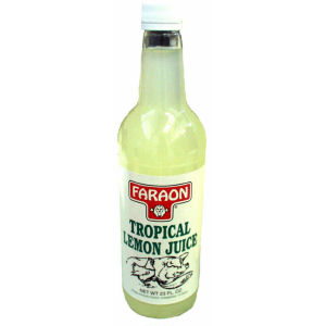 FARAON LEMON JUICE TROPIC 12/24 OZ