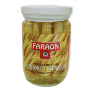 XARAON BABY CORN GLASS    12/7  OZ