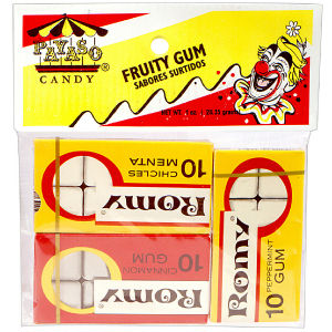 XAYASO C FRUITTY GUM      12/1  OZ