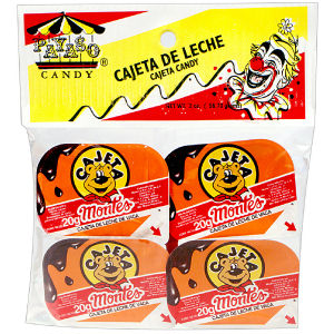 XANDY PAYASO CAJETA LECHE 12/2  OZ